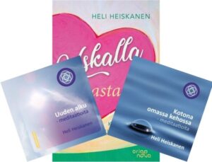 Pakettitarjous: Uskalla rakastaa & cd-rentoutusäänitteet, Heli Heiskanen